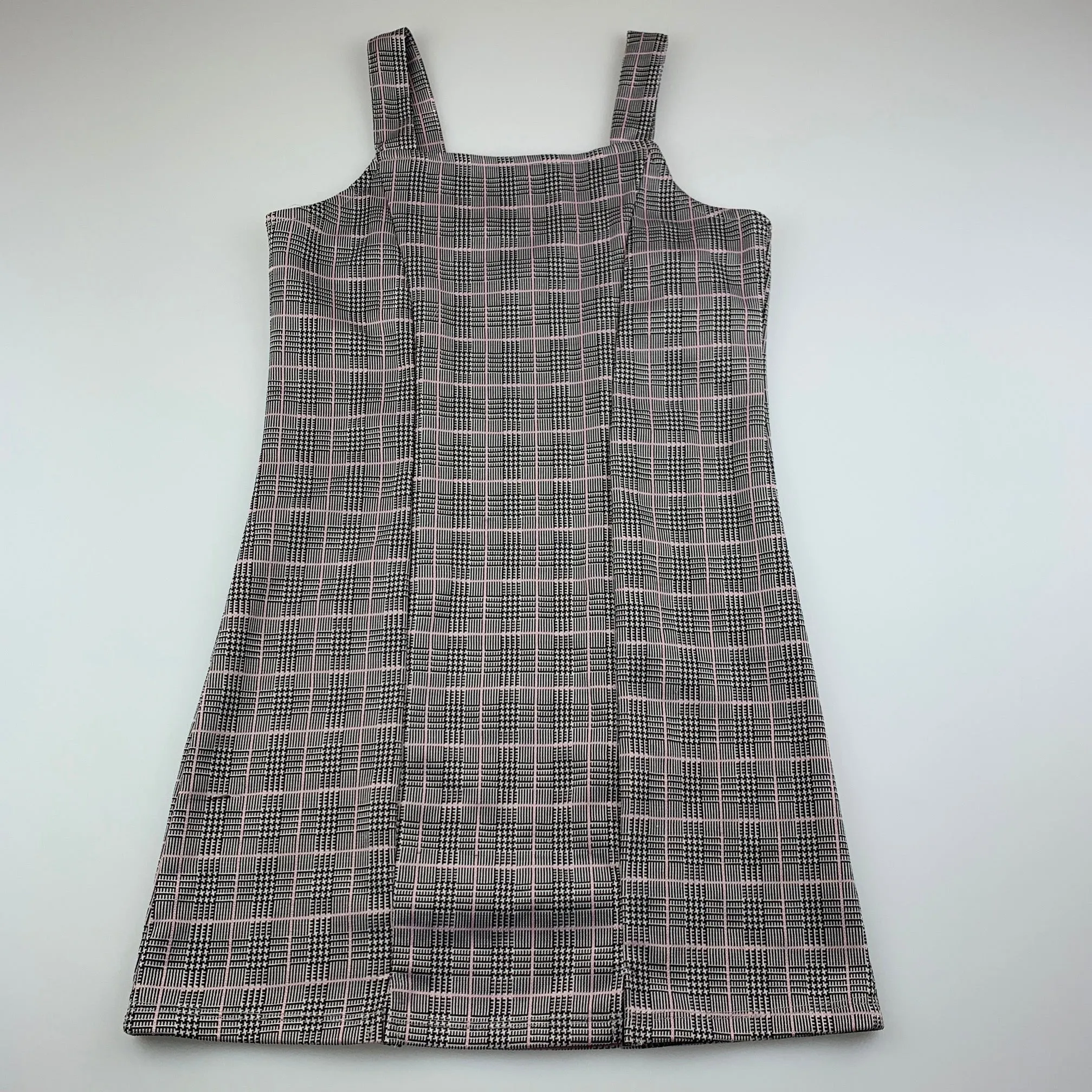 Mango checked lightweight dress, size 8, Pre-loved