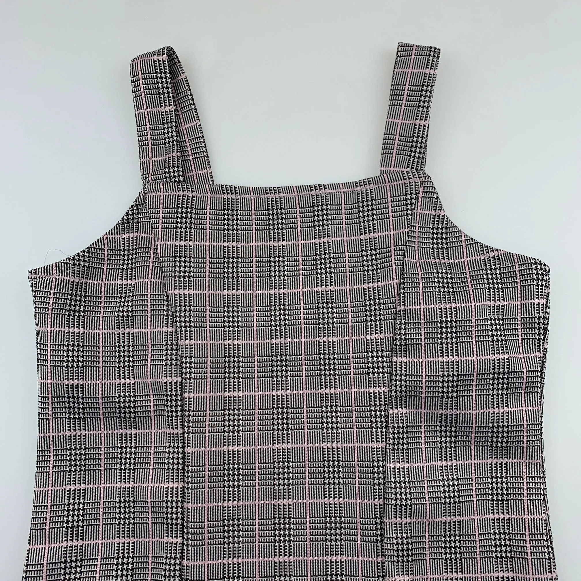 Mango checked lightweight dress, size 8, Pre-loved