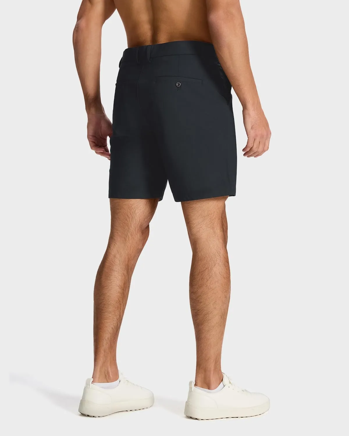 Men's Classic Fit 7/9/11 Inch Golf Shorts Lightweight Long Stretch Hiking Short with 4 Pockets for Casual Work