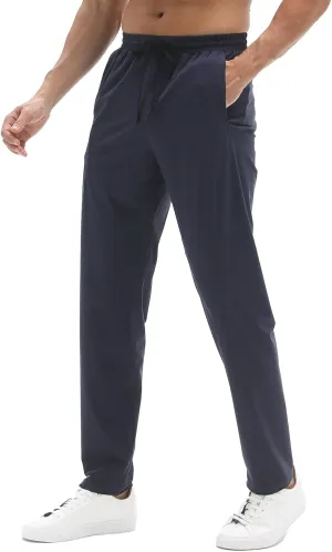 Men's Sweatpants, TriProof Stretch Track Pants Men with Zipper Pocket Drawstring Joggers for Men Lightweight Pants