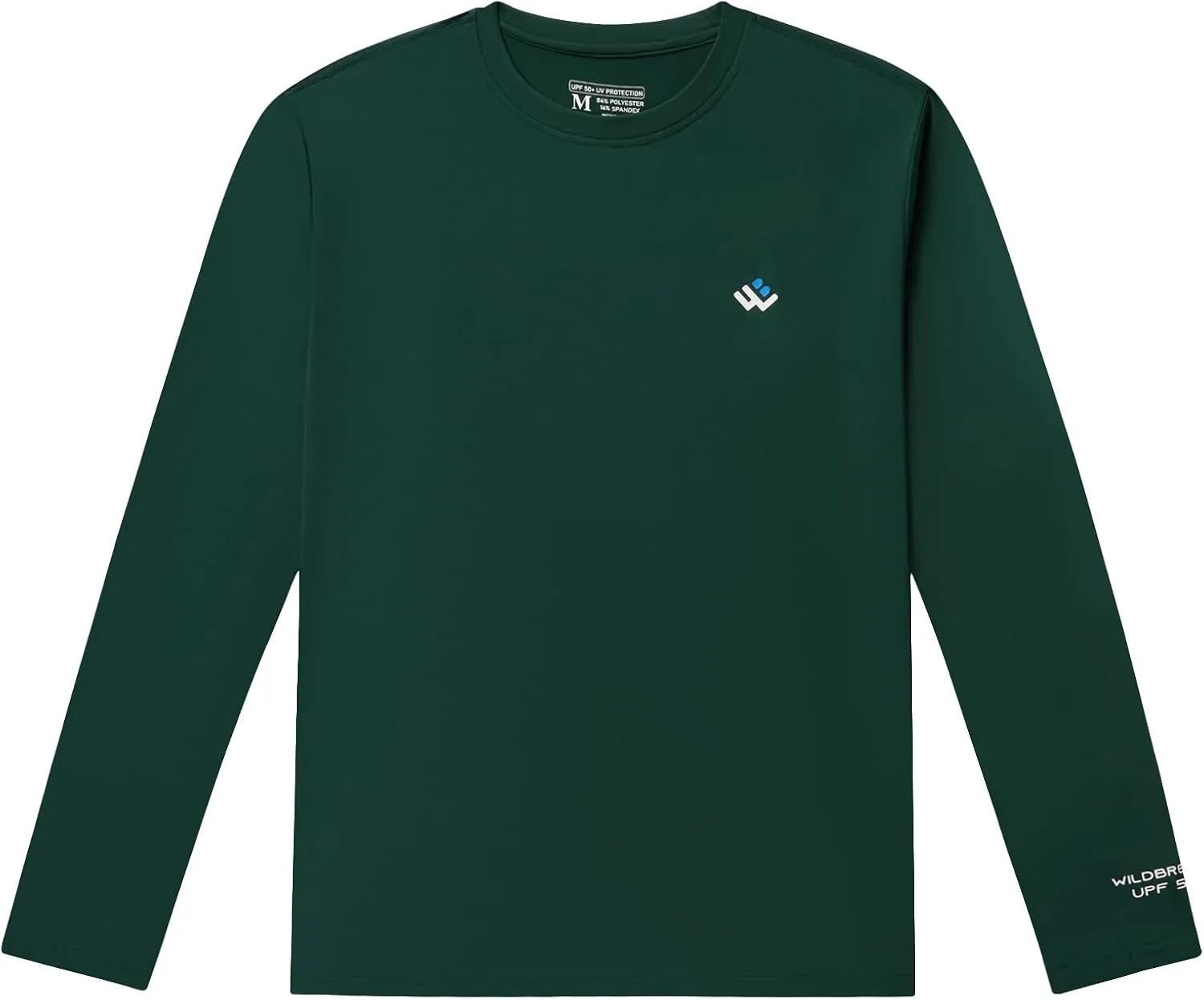 Men’s UPF 50  Lightweight Long Sleeve Casual T-Shirt Quick Dry UV Sun Protection for Outdoor Beach Hiking Fishing Exercise