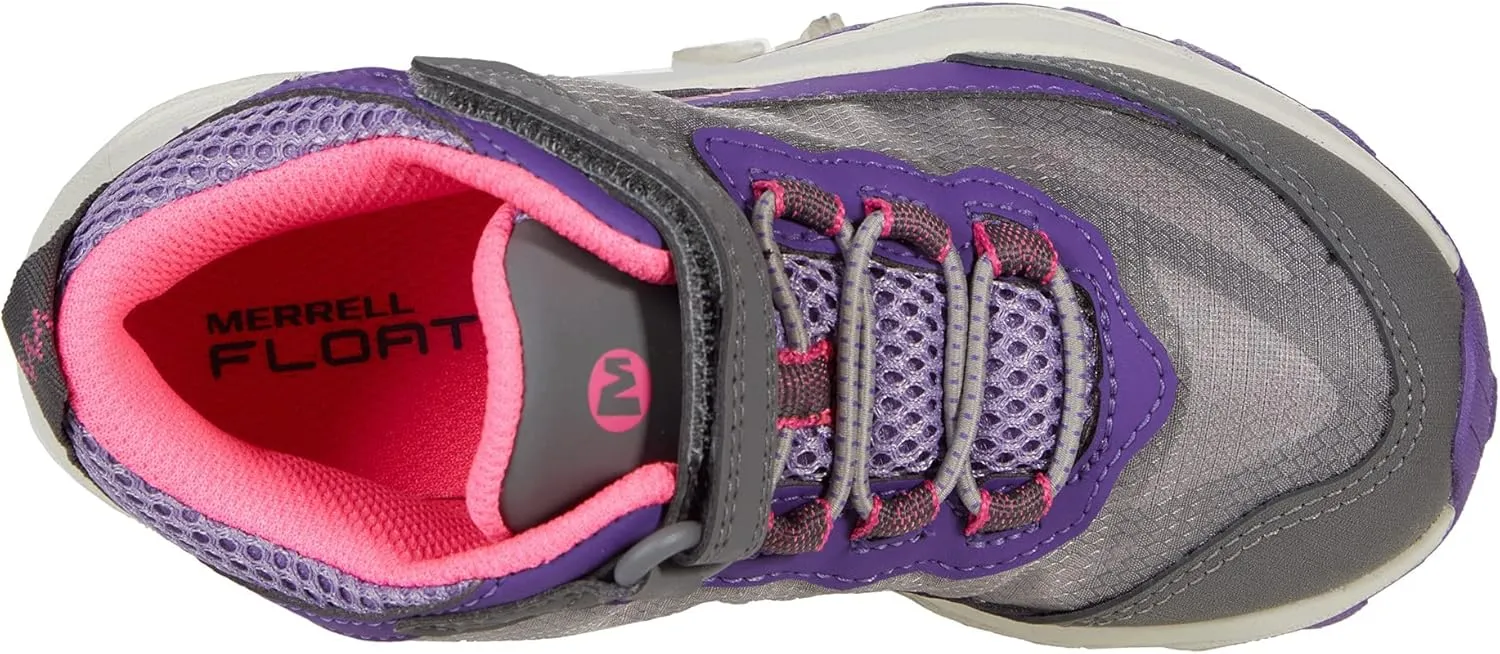 Merrell Kids' Moab Speed Mid Alternative Closure Waterproof Hiking Boot