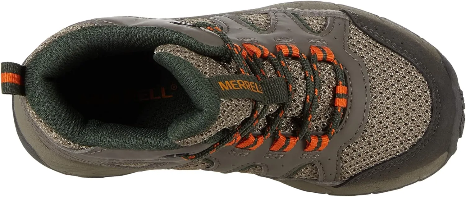 Merrell Kid's Oakcreek Mid Lace Waterproof Hiking Boot