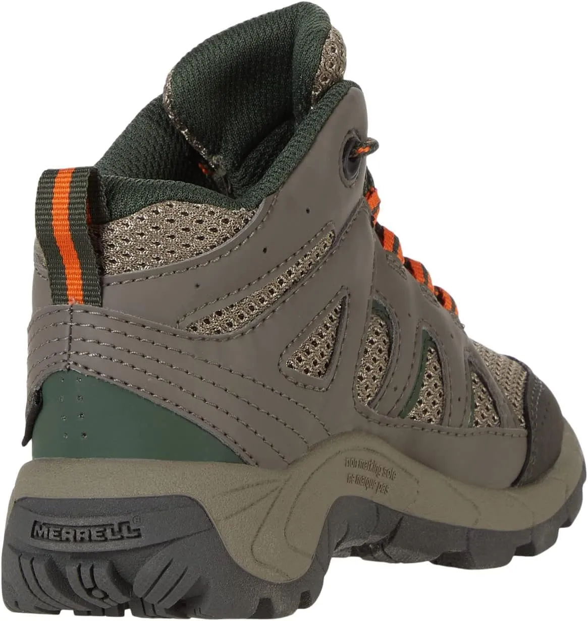 Merrell Kid's Oakcreek Mid Lace Waterproof Hiking Boot