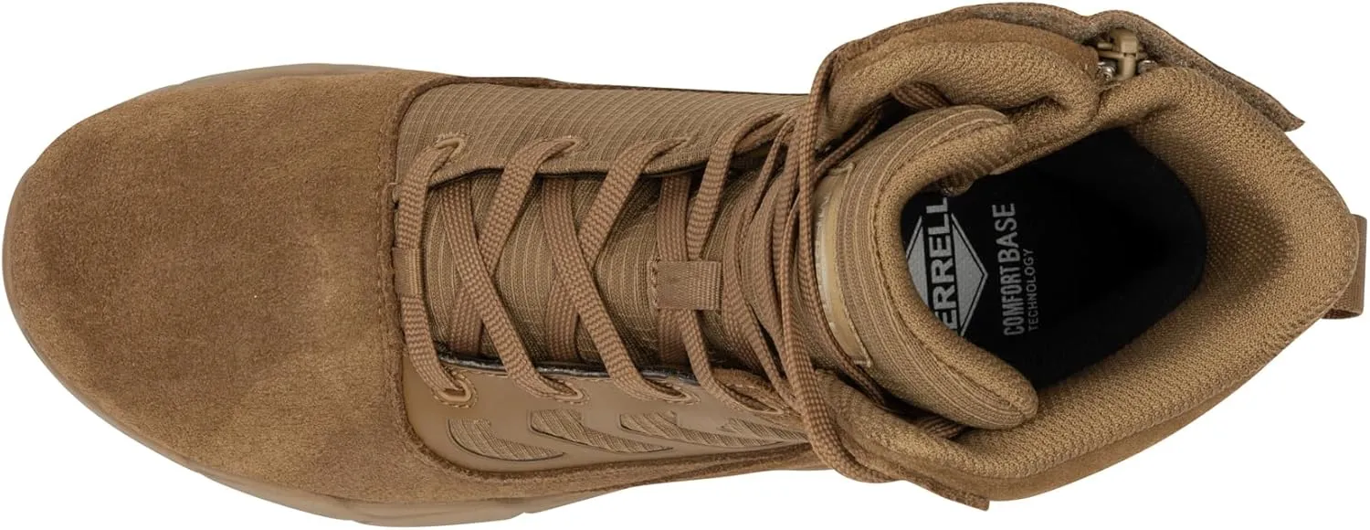 Merrell Men's Fullbench Tactical Waterproof Zip 8" Military Boot
