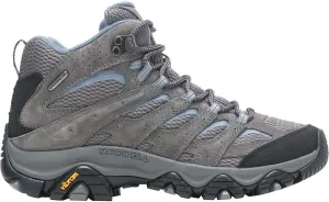 Merrell Women's Moab 3 MID Waterproof Hiking Boot, New Granite, 8
