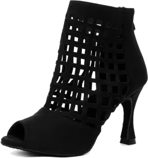 Minishion Ankle Dancing Heels Peep Toe Club Party Ankle Sandals Shoes
