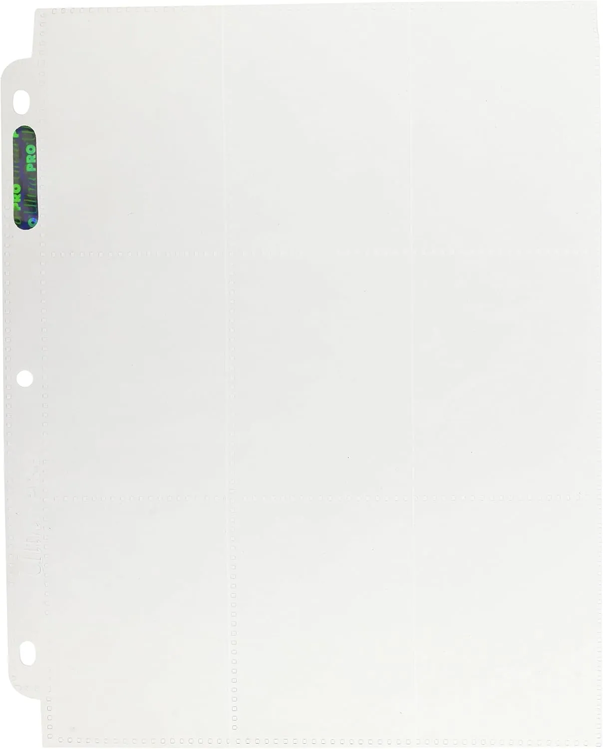 MLB 3-Hole Side-Load 9 Pocket Pages (100 Count)
