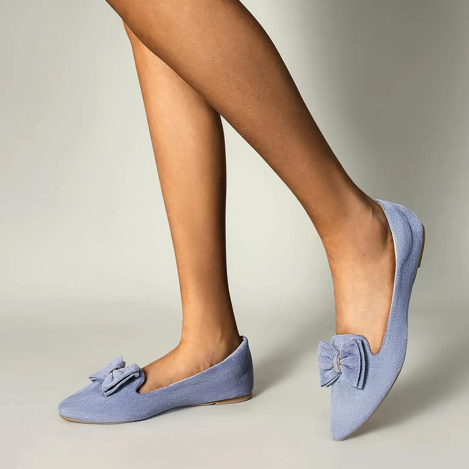 MUSSHOE Flat Shoes Women Comfortable Slip on Women's Flats Dress Shoes for Women