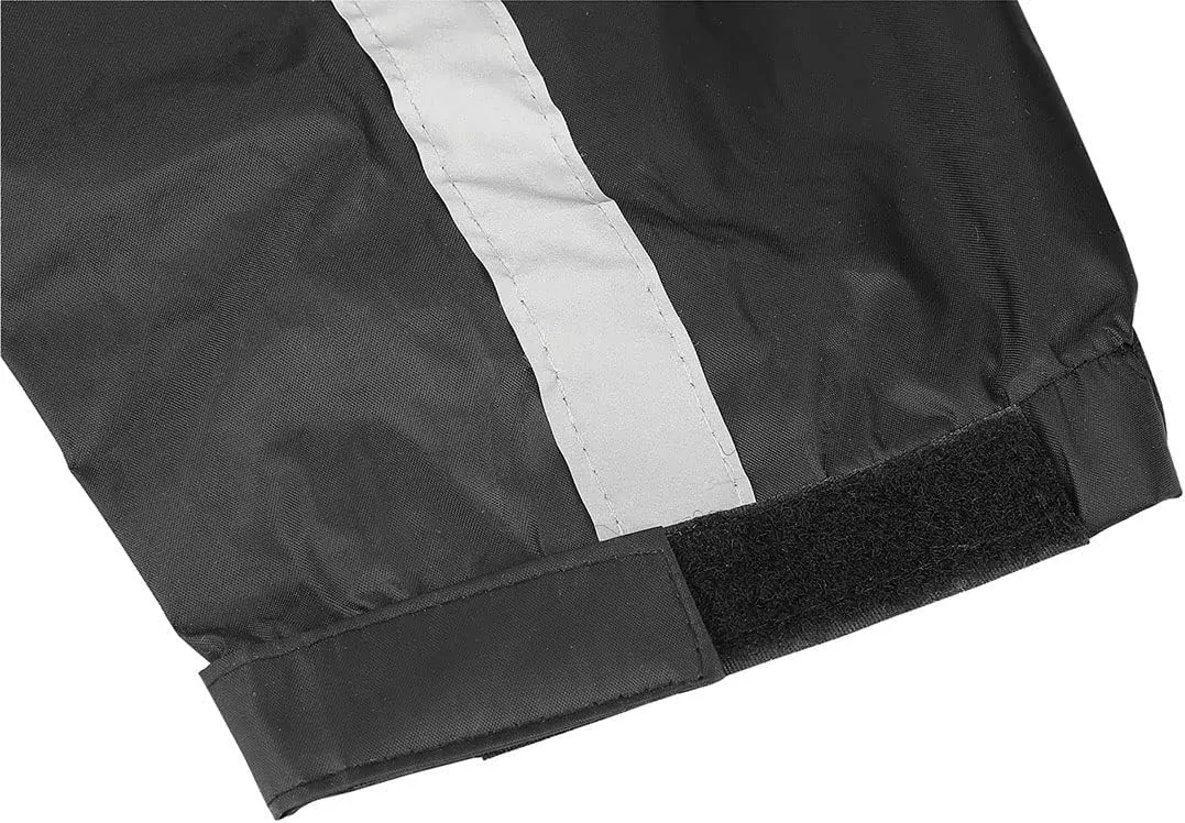 Nelson Rigg Stormrider Rain Suit; 100% Waterproof, Pants and Jacket Included with Reflective Striping (Orange/Black, 3X-Large)