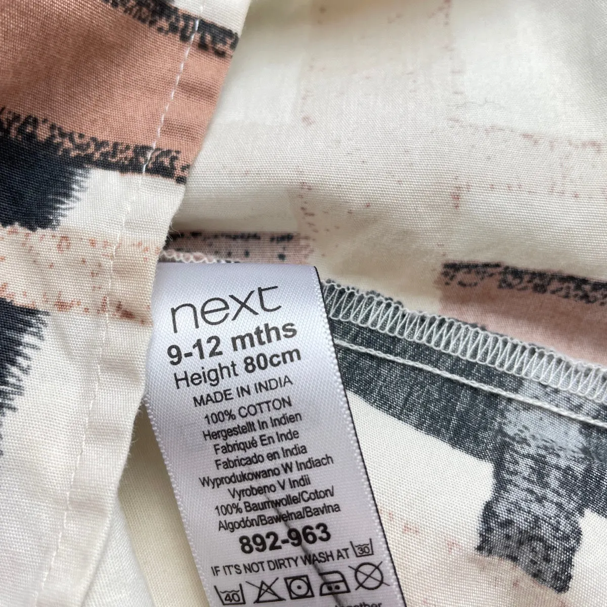 Next lightweight cotton dress, size 0, Pre-loved
