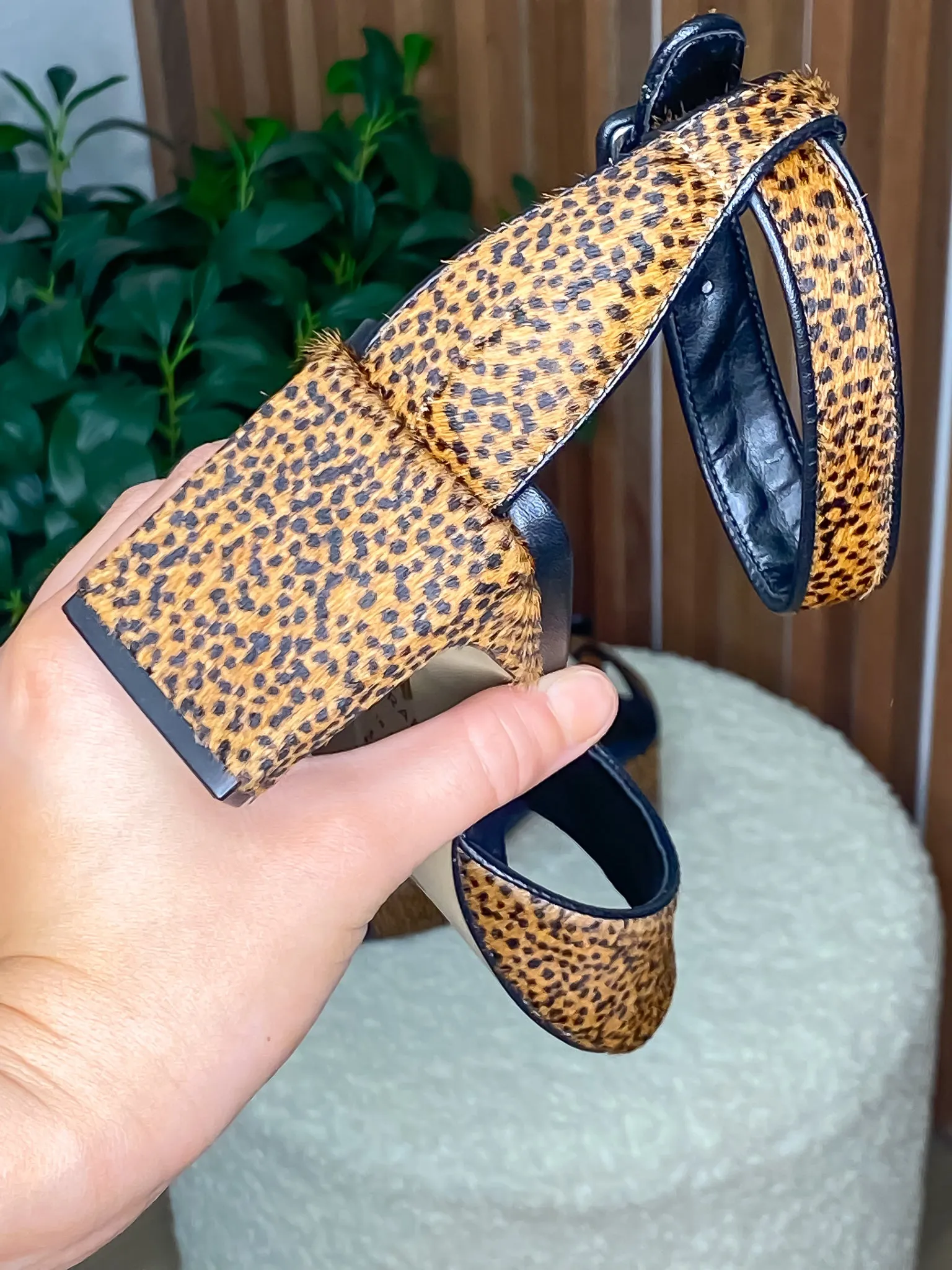 Nora Leopard Sandal