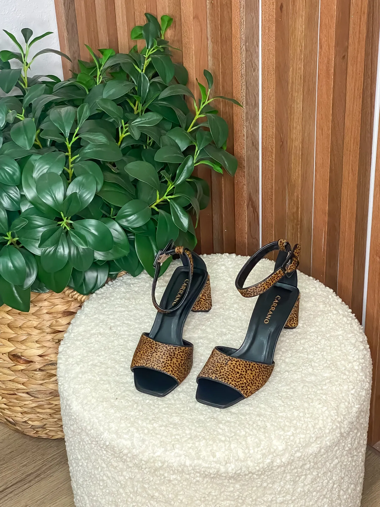 Nora Leopard Sandal