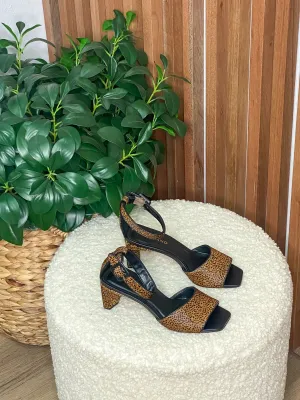 Nora Leopard Sandal