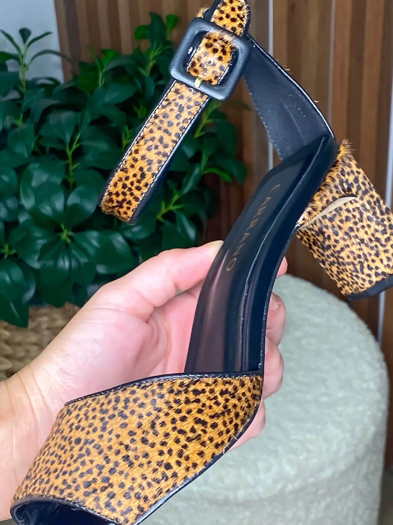 Nora Leopard Sandal