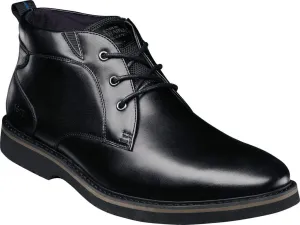 Nunn Bush Men's Denali Plain Toe Chukka Waterproof Boot, Black, 10 Wide