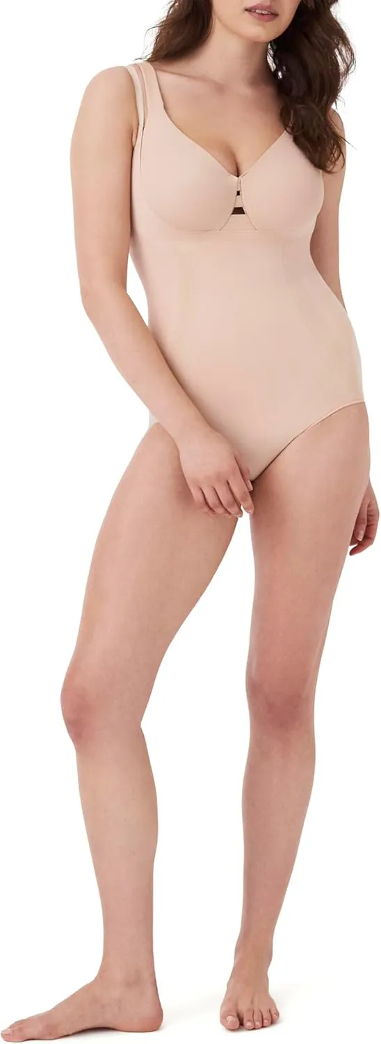OnCore Sculpting Open-Bust Panty Bodysuit