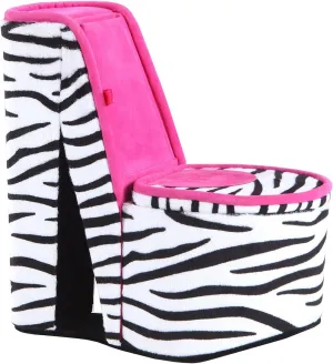 Ore International HBB1840 High Heel Shoe Hidden Jewelry Box, Zebra Print, 9"