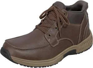 Orthofeet Men's Orthopedic Leather Verno Hands-Free Boot