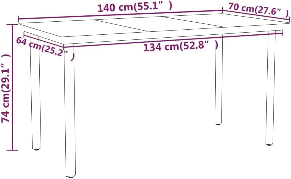 Outdoor Patio Furniture,5 Piece Patio Dining Set GrayDesigned for Camping, Resting, Outdoors.