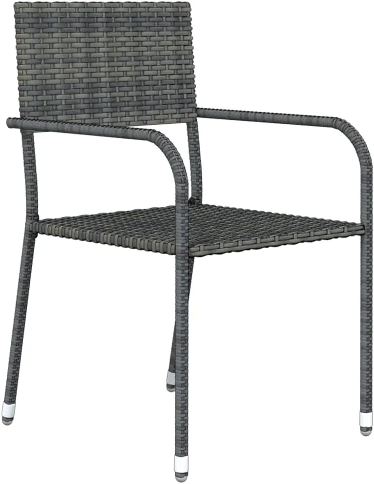 Outdoor Patio Furniture,5 Piece Patio Dining Set GrayDesigned for Camping, Resting, Outdoors.