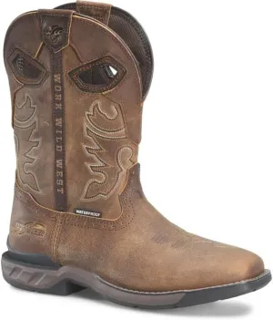 PHANTOM RIDER Men's Wilmore 11” Waterproof Wide Square Toe Roper Boot