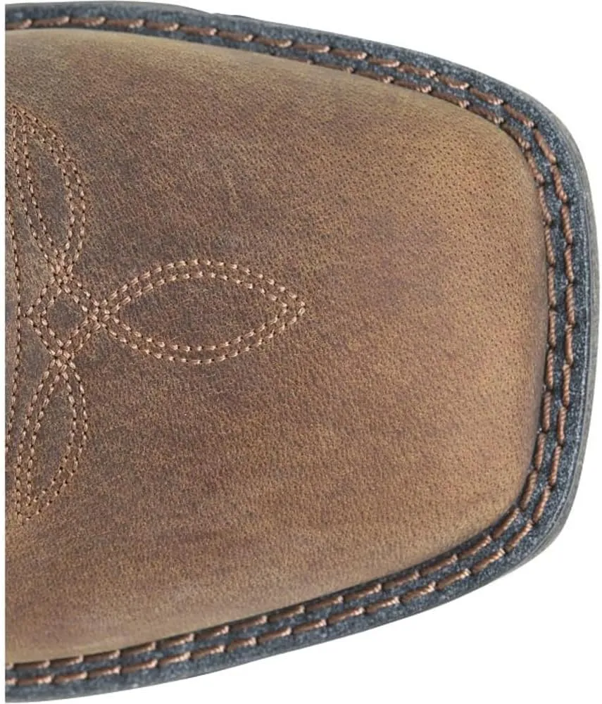 PHANTOM RIDER Men's Wilmore 11” Waterproof Wide Square Toe Roper Boot