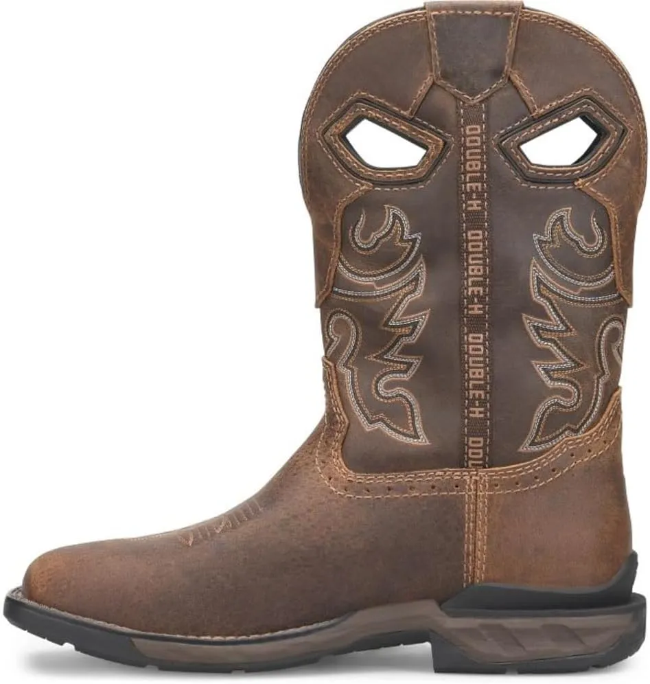 PHANTOM RIDER Men's Wilmore 11” Waterproof Wide Square Toe Roper Boot