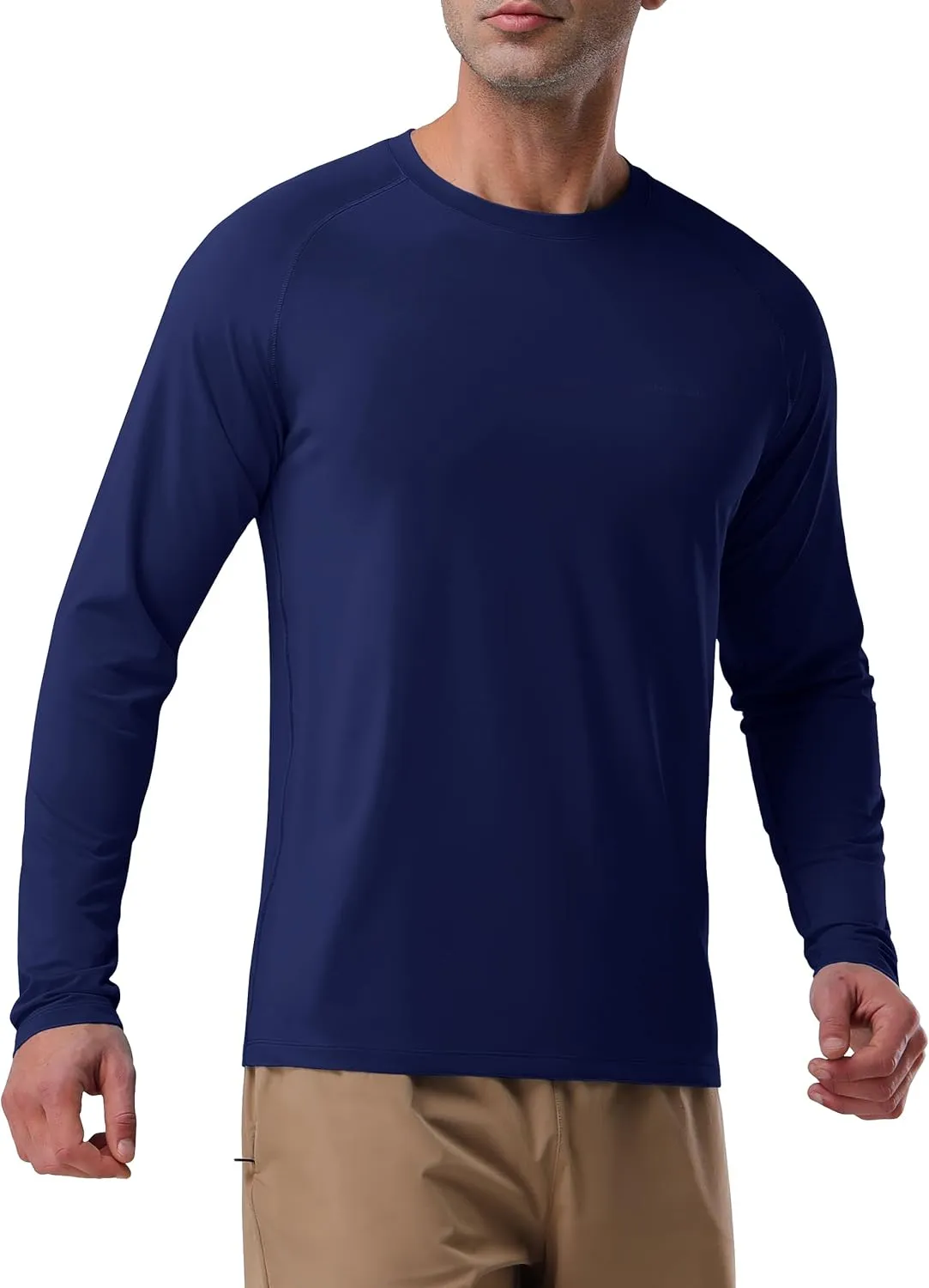 Pioneer Camp Men's Sun UV Protection SPF Shirts UPF50  Rash Guard Long Sleeve Lightweight Hiking Quick Dry Running Swim Shirt