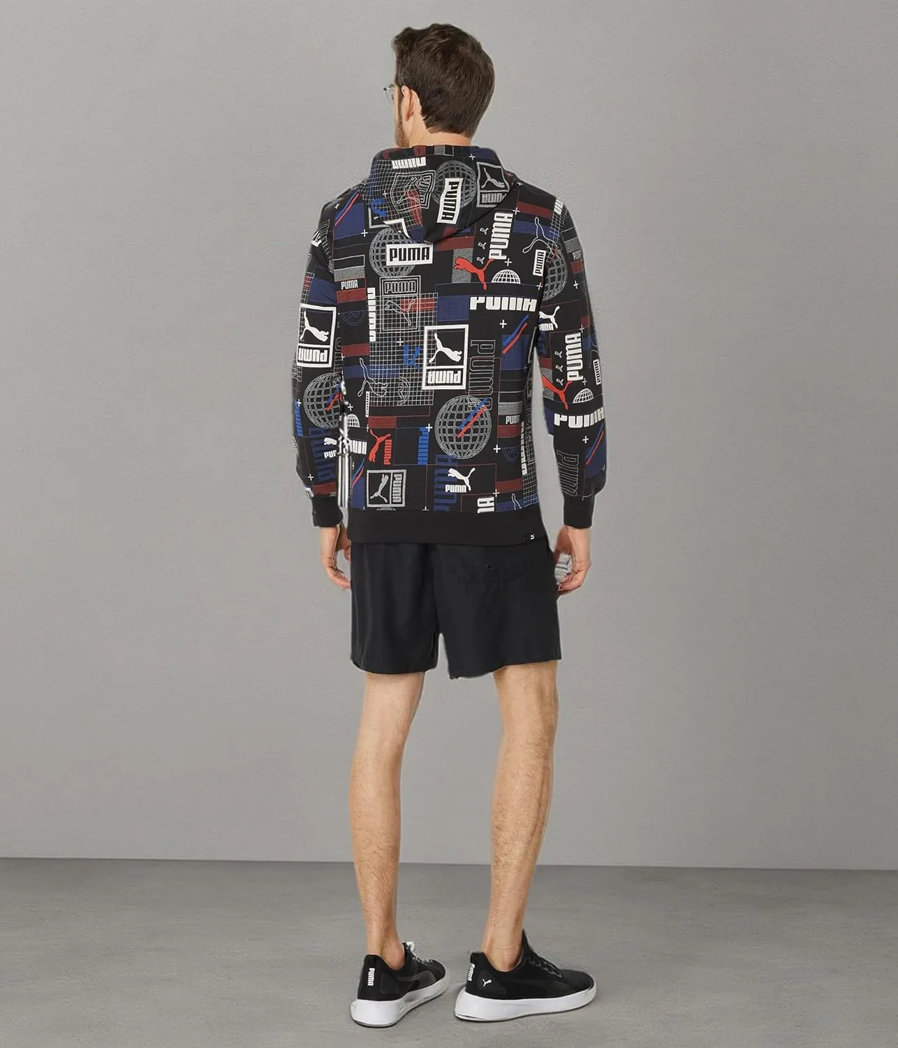 PUMA Classics Gen. All Over Print Hoodie