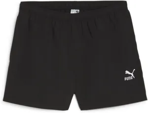 PUMA Womens Classics A-Line Shorts Athletic Bottoms Casual Comfort Technology - Black - Size M