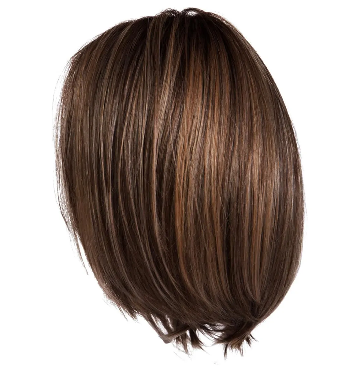 Raquel Welch Cruise Control Mid-Length Pageboy Bob Hand-Tied Wig by Hairuwear, Average Cap - RL8/29SS Hazelnut