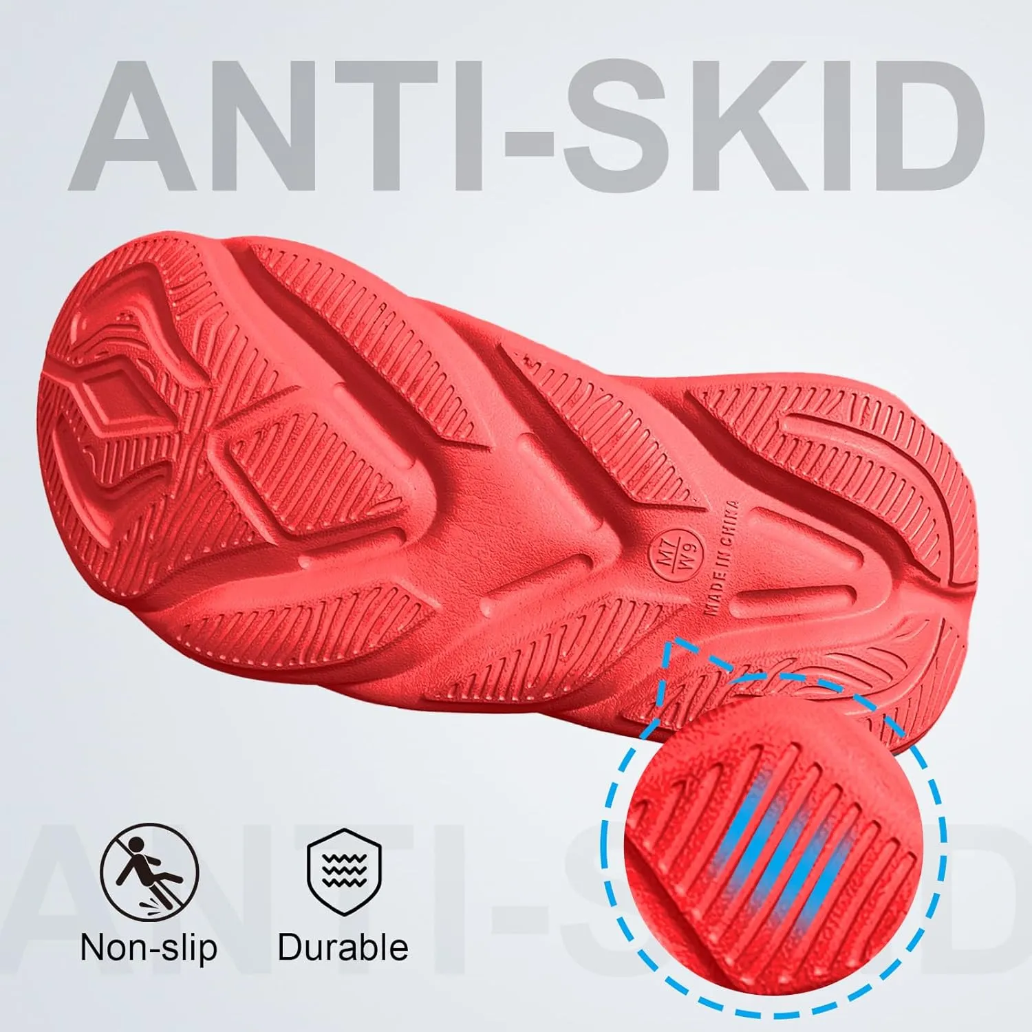 Recovery Slides for Men and Women - Orthopedic Sandals with Arch Support & Thick Cushion, Plantar Fasciitis Slippers, Lightweight Non-Slip Slides for Post-Workout Recovery