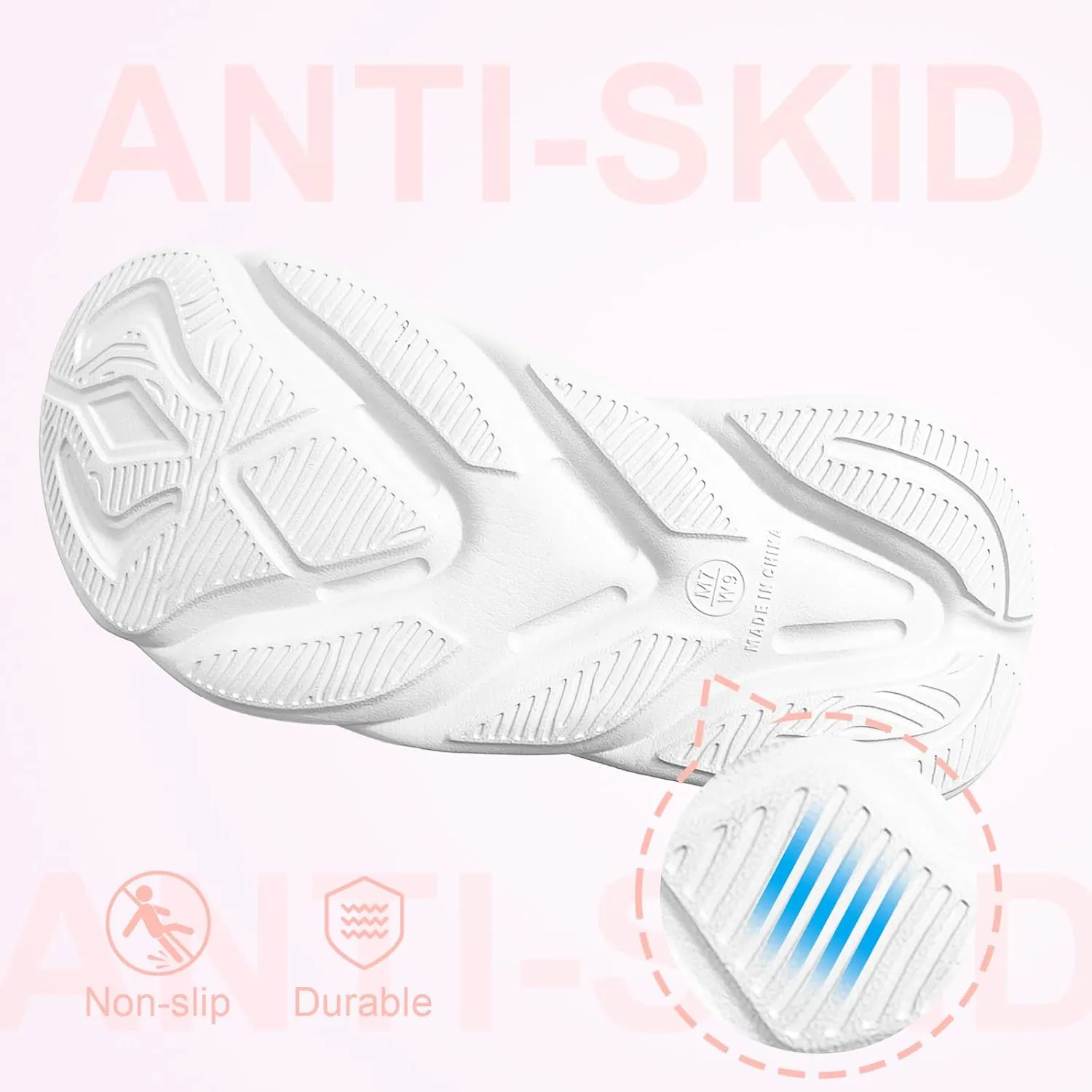 Recovery Slides for Men and Women - Orthopedic Sandals with Arch Support & Thick Cushion, Plantar Fasciitis Slippers, Lightweight Non-Slip Slides for Post-Workout Recovery