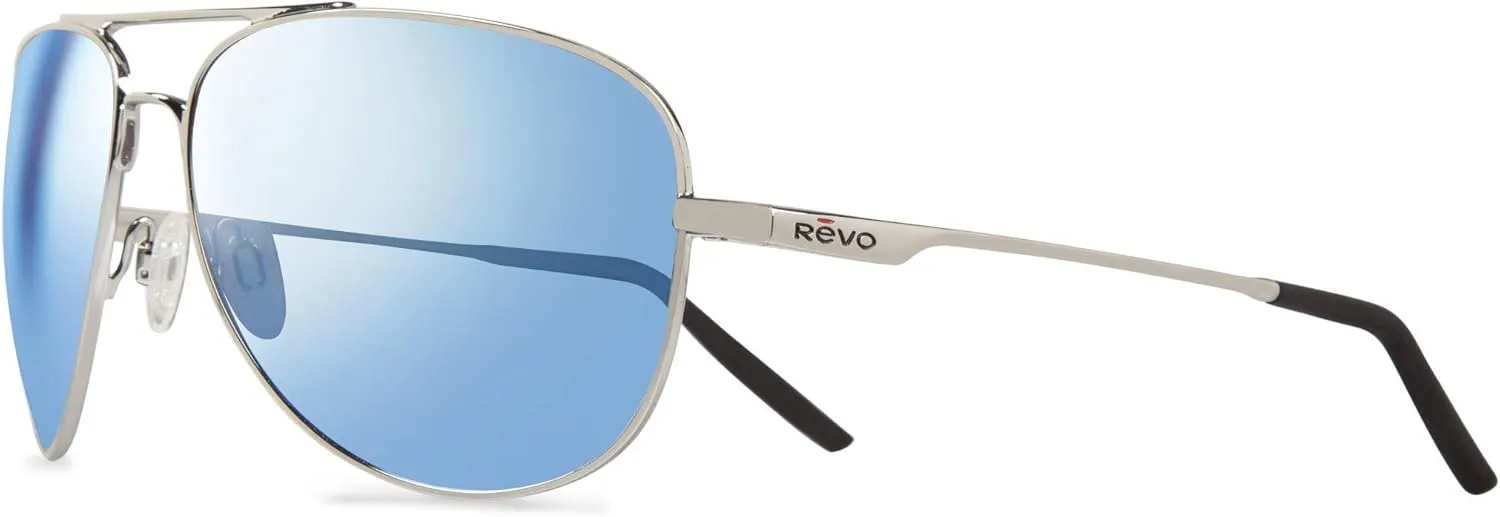 Revo Unisex Re 1072xl Windspeed Oversized Aviator Polarized Uv Protection Sunglasses