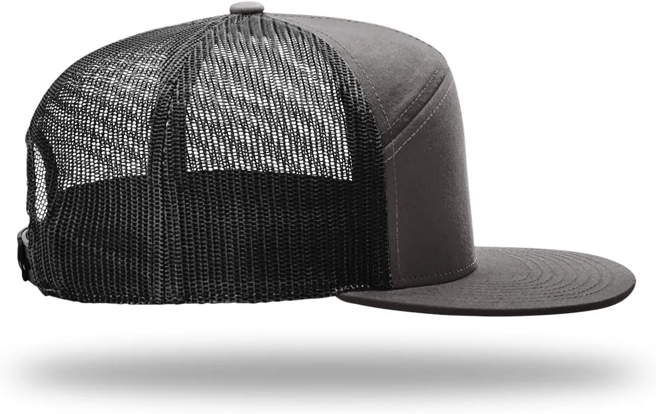 Richardson 168 Hi-Pro Trucker Snapback Cap Bundle with THP Cap Catcher