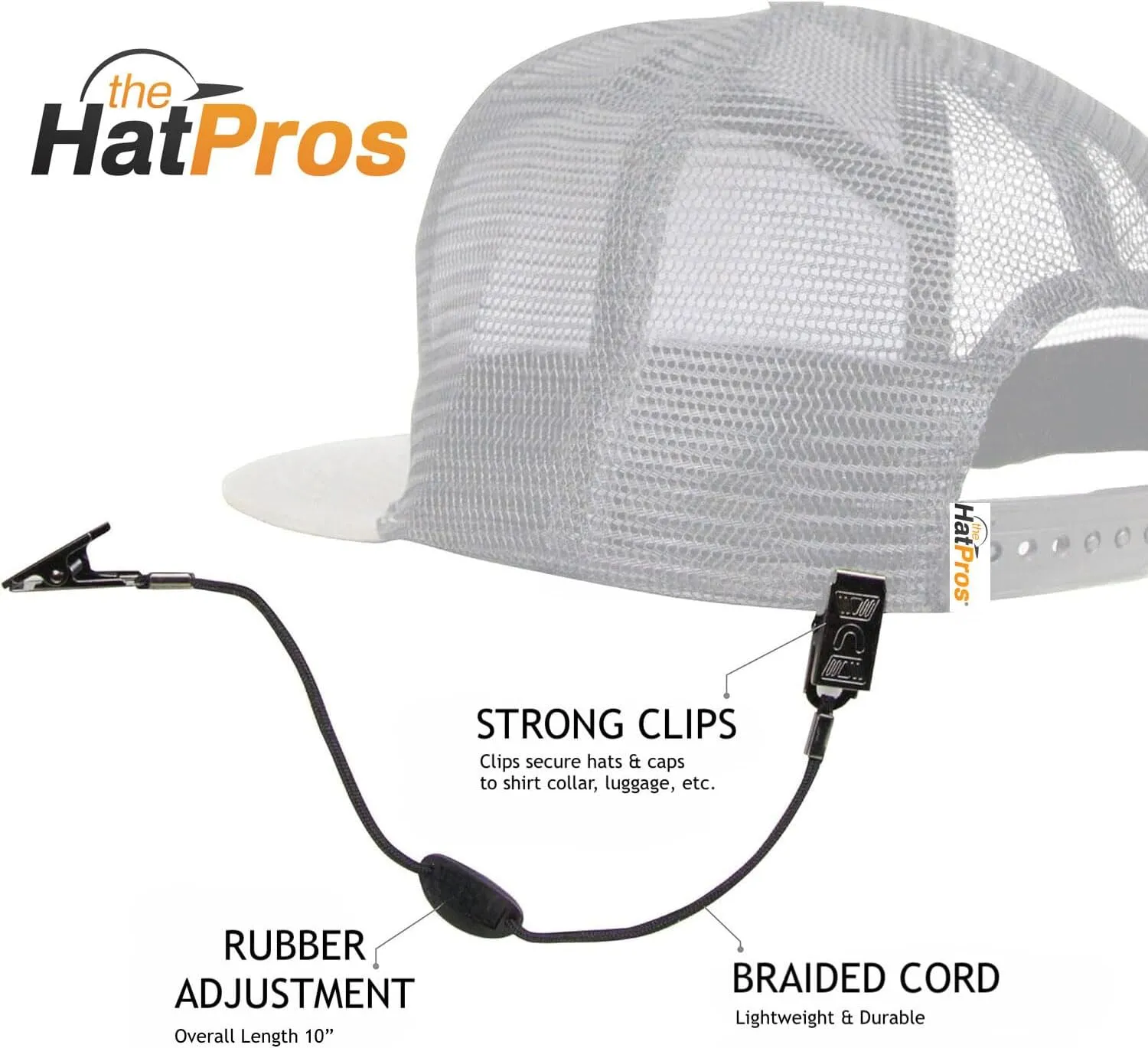 Richardson 168 Hi-Pro Trucker Snapback Cap Bundle with THP Cap Catcher