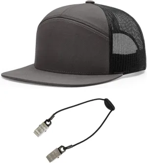 Richardson 168 Hi-Pro Trucker Snapback Cap Bundle with THP Cap Catcher