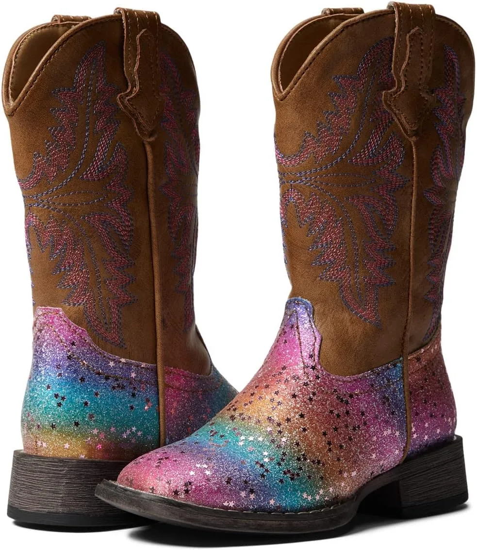 ROPER Girl's Glitter Rainbow (Toddler/Little Kid)
