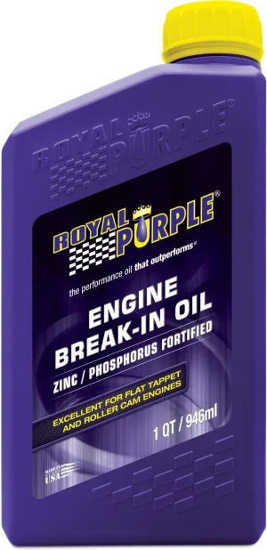 Royal Purple 11487 Engine Break In Oil 10W30 Pack of 6 Quarts