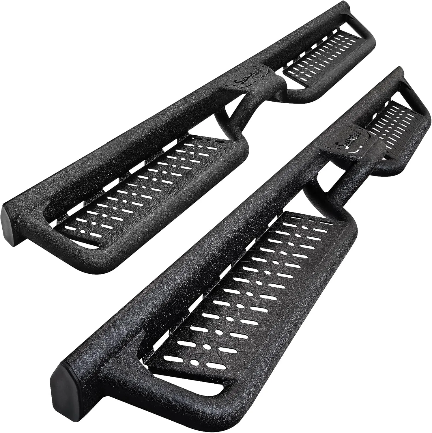 Running Boards Step Bars Compatible with 2007-2014 Toyota FJ Cruiser SUV. Black FJ Cruiser Side Steps and FJ Cruiser Step Bars Side Steps.