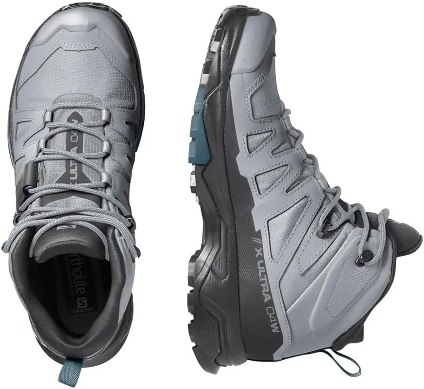 Salomon X Ultra 4 Mid GTX Hiking Shoe - Women's Quarry/Black/Legion Blue