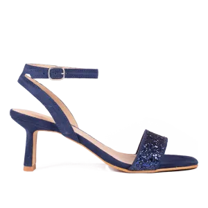 Sandal with heel