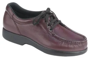 SAS Women's Take Time Lace Up Loafer Antique Wine