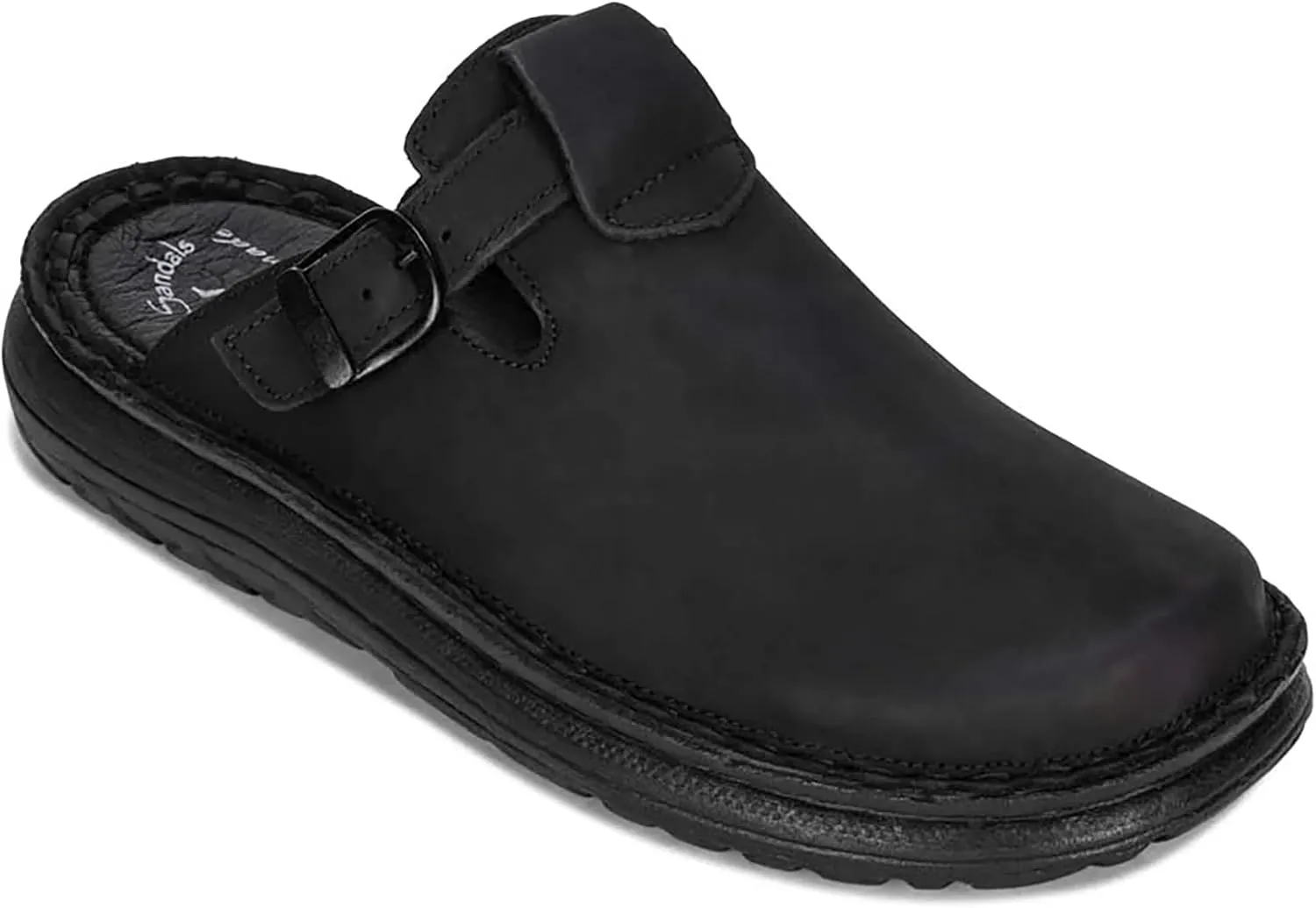 Sawyer - Leather Clog-Toe Sandal - Mens Sandals