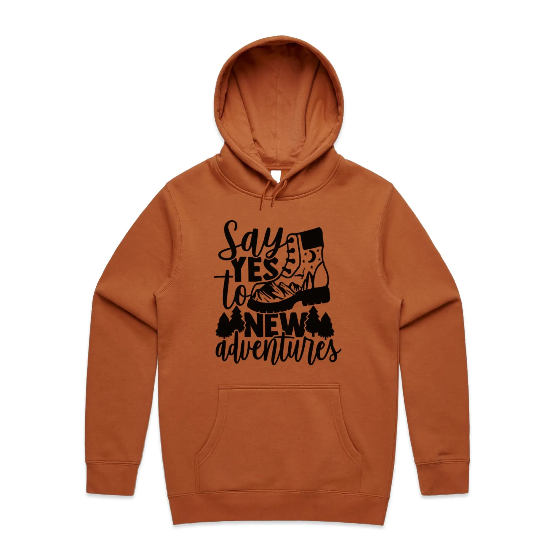 Say Yes Boot – Men's Hooded Sweatshirt