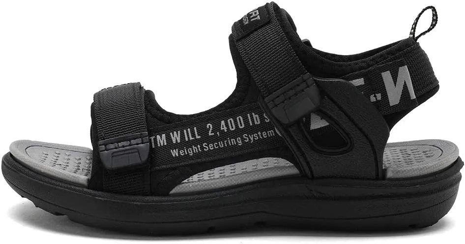 ShadowFax Boys Water Sandals Outdoor Hiking Adjustable Strap Sport Sandals