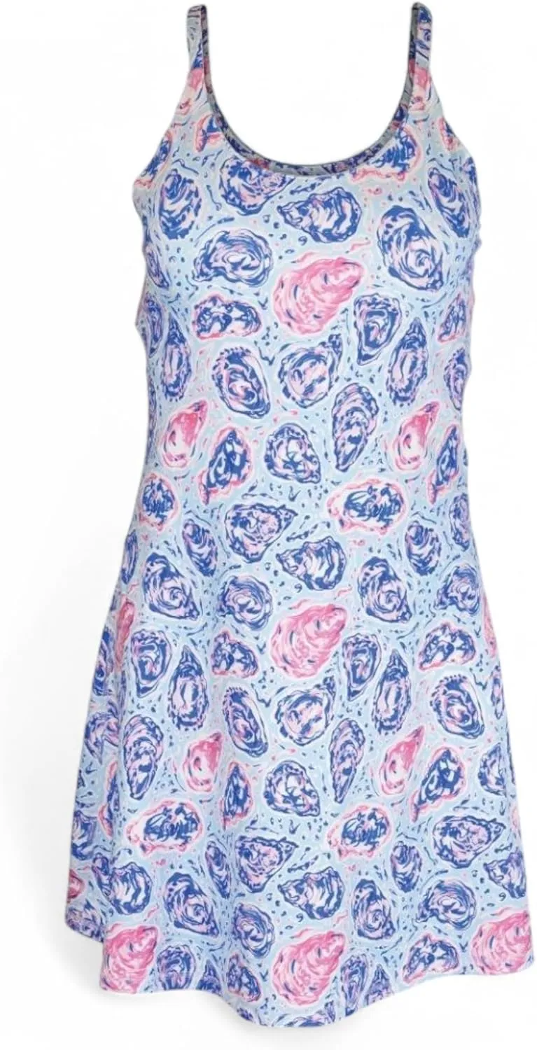 Simply Southern UPF 50 Athletic Dress with Inner Bra and Shorts