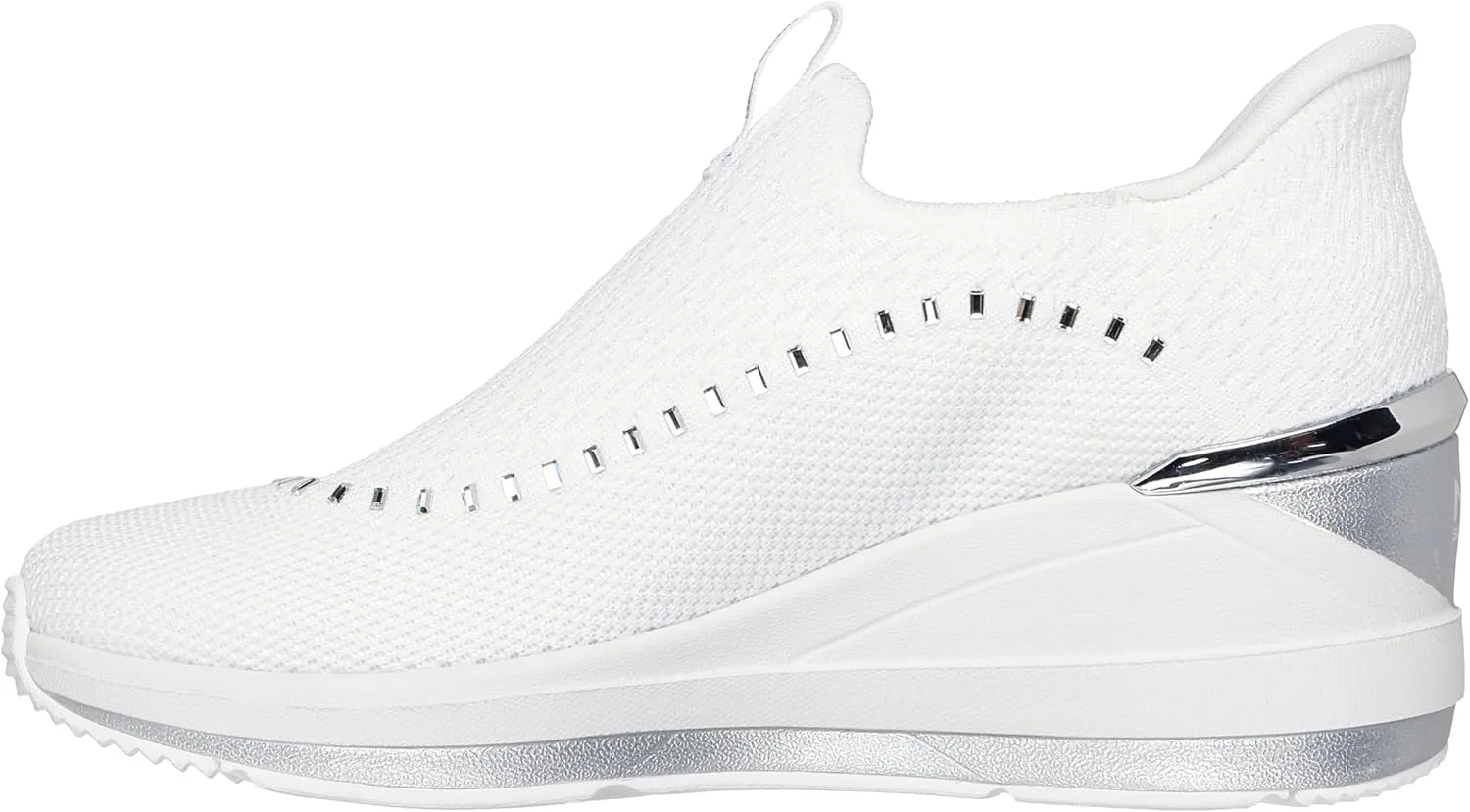 Skechers Women's The Triple Wedge-Clariti Hands Free Slip-ins Sneaker