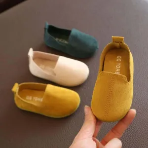 Slip-On Baby Bean Shoes for New Walkers and Toddlers